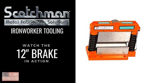 brake scotchman ironworker tooling usa  youtube