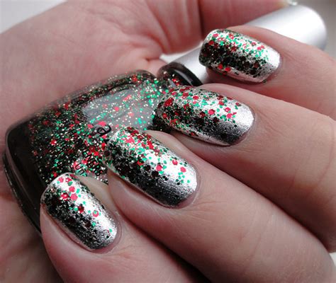 Christmas Cute Glitter Nail Nails Image 136807 On