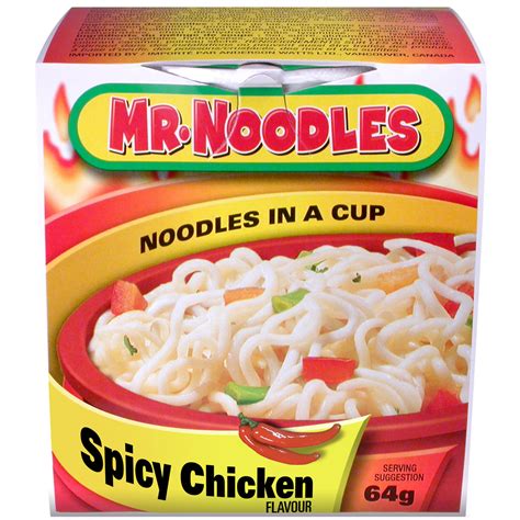 noodles instant noodles   cup spicy chicken flavour