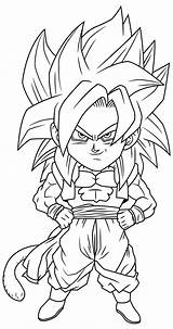 Gogeta Ssj4 Goku Ssj Lasimagenesdegoku Vegetto Dragón Vegeto Desde Tomados sketch template