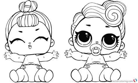 lol coloring pages lil queen  lil sugar queen  printable