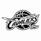 Cleveland Cavaliers Logo Nba Stencil Coloring Pages Pumpkin Los Last Drawing Trending Days Line sketch template