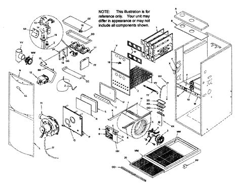 diagram coleman gas furnace diagram mydiagramonline