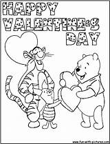 Valentines Pooh Valentinesday Valentinstag Tausenden Colouring Homeschooling Getdrawings Freecoloring sketch template