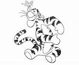 Coloring Auburn Pages Tiger Baby Cute Getcolorings Cartoons Tigers Post Tigger sketch template