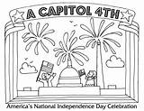 Fourth Capitol Coloring Pbs Pdf sketch template