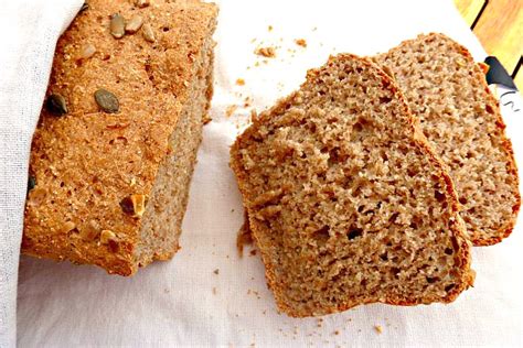 Simple No Knead Wholemeal Seeded Loaf