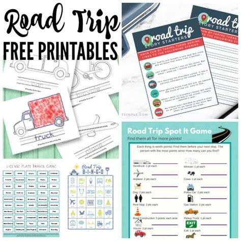 road trip printables  kids juggling act mama