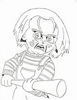Chucky Coloring Pages Doll Killer Drawing Printable Tiffany Bride Color Kids Halloween Horror Book Scary Serial Print Getdrawings Angry Sketch sketch template