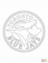 Jays Toronto Blue Coloring Logo Pages Mlb Raptors Printable Colouring Maple Baseball Color Sports Supercoloring Miami Heat Print Sheets Oriole sketch template