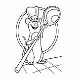 Ratatouille Coloring Pages Printable Books sketch template