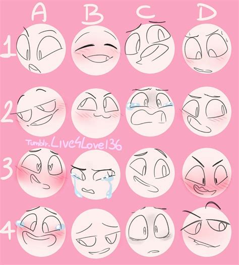 pin  agentlynx  referensy drawing face expressions drawing