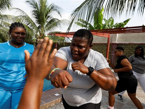photo nigeria s female bouncers shatter stereotypes gallery