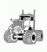 Truck Coloring Pages Monster Drawing Kids Big Tow Trucks Printables Boys Printable Colouring Large Print Rig Sheets Rotator Plow Getdrawings sketch template