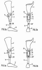 Patents Leg Drawing Prosthesis sketch template