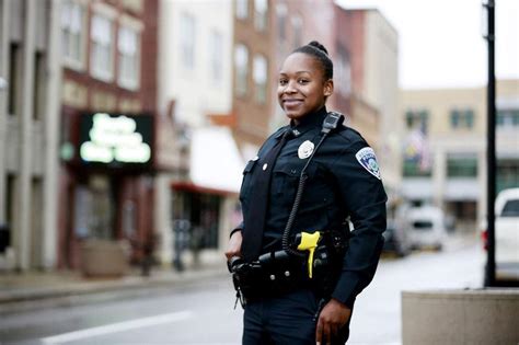 citys  black female police officer  patrol  video news