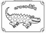 Crocodile Gommettes Gommette Activité Coloriages Nounoudunord Centerblog Nounou Crocodiles Manuelle Chez Ici Cliquez sketch template