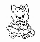 Baby Coloring Kitten Pages Illustration Stock Contour sketch template