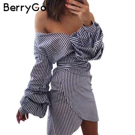 berrygo deep v neck long sleeve women dress shirt sexy off shoulder bow