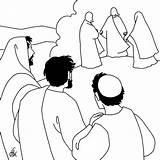 Transfiguration Mark Clipart Clip Coloring Catholic Dessin Jesus Gospel Pages Children Mountain Peter sketch template