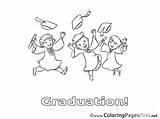 Coloring Graduation Sheets Students Sheet Title sketch template