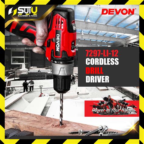 devon  li  cordless drill  li  impact driver  combo