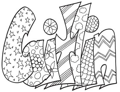 caitlin  coloring page stevie doodles  coloring pages