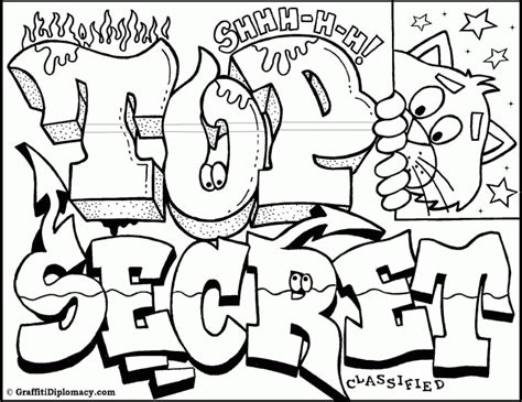 coloring pages  teenagers graffiti coloring home