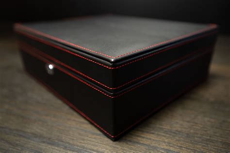 luxury car key storage box bathurst red threepointsix