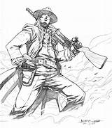 Gunslinger Deviantart sketch template