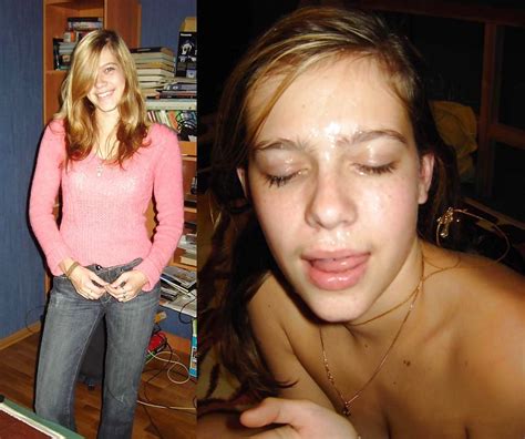 Before After Blowjob 03 Incl Dressed Undressed Cumshots 32 Immagini