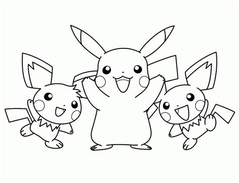 kentong pikachu  satoshi pokemon coloring pages
