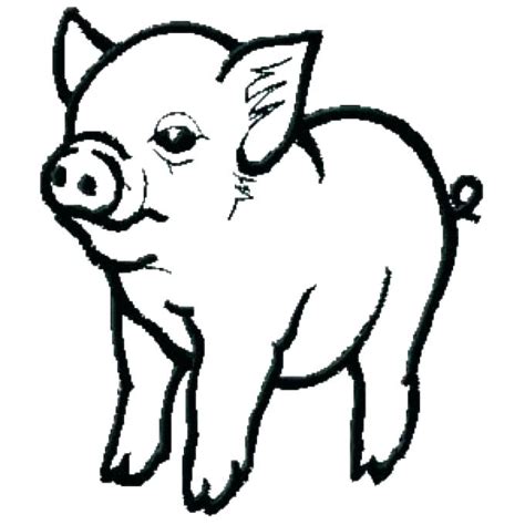 cute pigs coloring pages coloring home