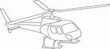 Helicopter Clipart Drawing Line Clip Coloring Cliparts Getdrawings Transparent sketch template