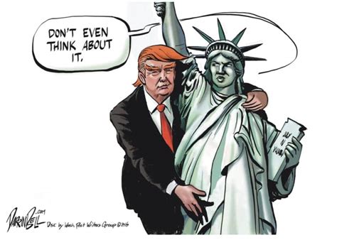 donald trump s free fall according to cartoons the washington post