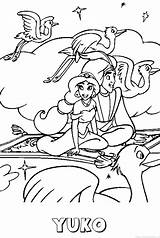 Yuko Kleurplaten Naam Aladdin Kleurplaat sketch template