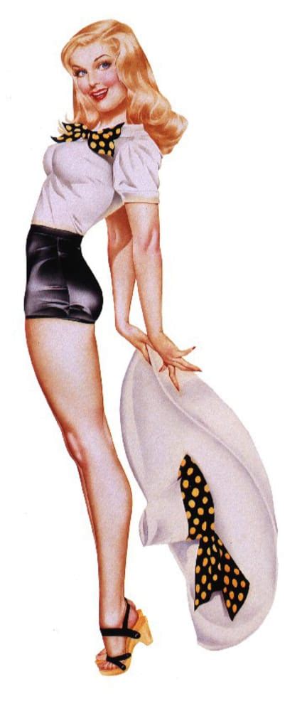 Free Classic Pinups Pin Up Girls By Alberto Vargas Page 1