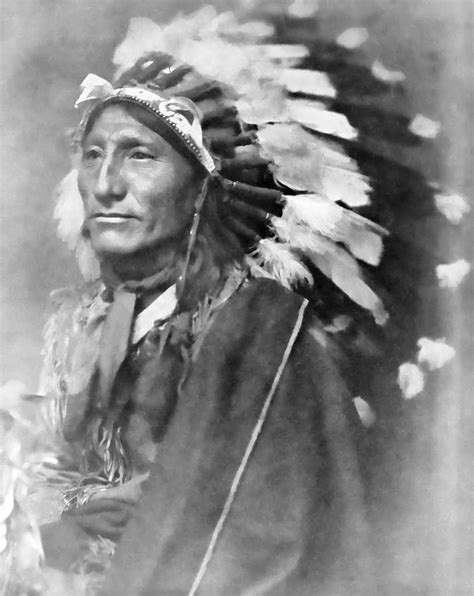 indian chief  photograph  daniel hagerman