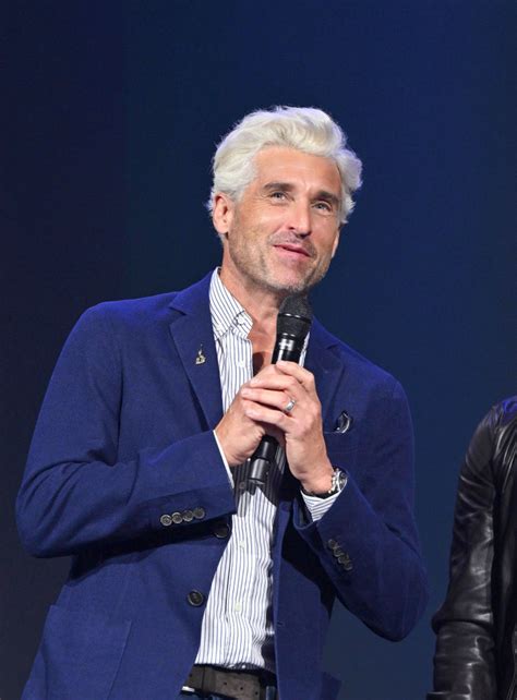 patrick dempsey s new platinum blonde hair is giving silver fox vibes