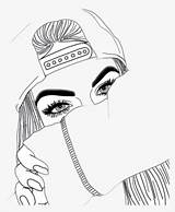 Coloring Tumblr Pages Girls Pretty Girl Aesthetic Transparent Template Tumblrgirl Edit Stock Seekpng Templates Popular sketch template