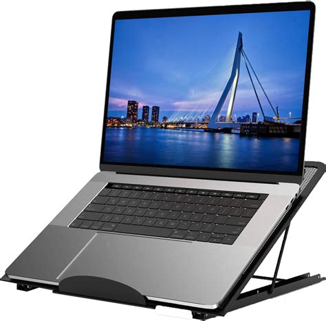 becio universele laptop standaard    verstelbaar en opvouwbaar bolcom