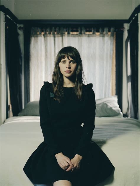 british actress felicity jones poses for debut issue of so it goes fashion gone rogue
