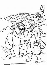 Brother Bear Coloring Pages Kids Print Disney Choose Board Printable sketch template