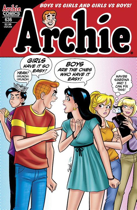 Archie Veronica And Betty Switch Genders In Archie 636