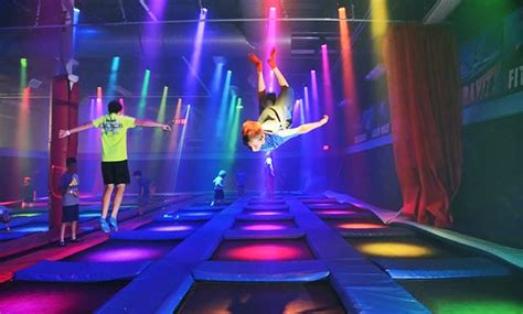 indoor trampoline park defy gravity omaha groupon
