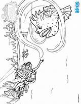 Stonefish Lumina Coloring Pages Barbie Friend Printable Print Color Princess Pearl Hellokids sketch template