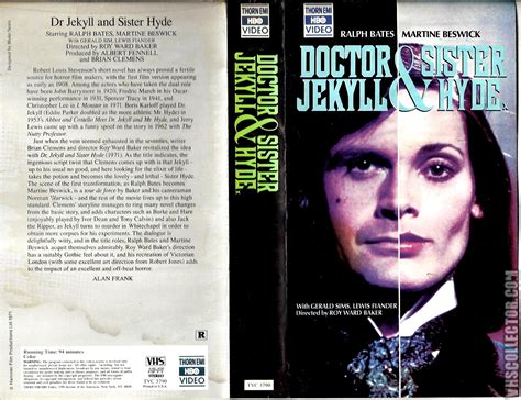 doctor jekyll sister hyde vhscollectorcom