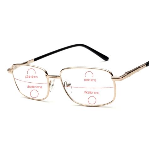 Rimless Bifocal Reading Glasses Men Slim Eyewear For Reader Men S