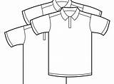 Shirt Coloring Pages Tee Blank Polo Shirts Colouring Getcolorings Printable Tshirt Color Getdrawings sketch template