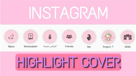 membuat highlight cover instagram  gampang membuat instagram